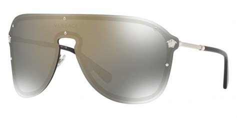 versace sunglasses ve 2180|Versace™ VE2180 10005A 44 Silver Sunglasses .